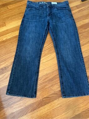 Men's Dark Blue Straight-Leg Jeans TK Axel 34x30